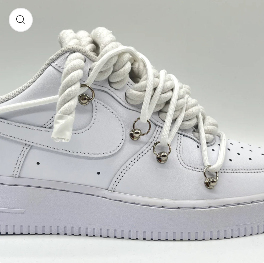 AIR FORCE ONE DOUBLE LACE WHITE