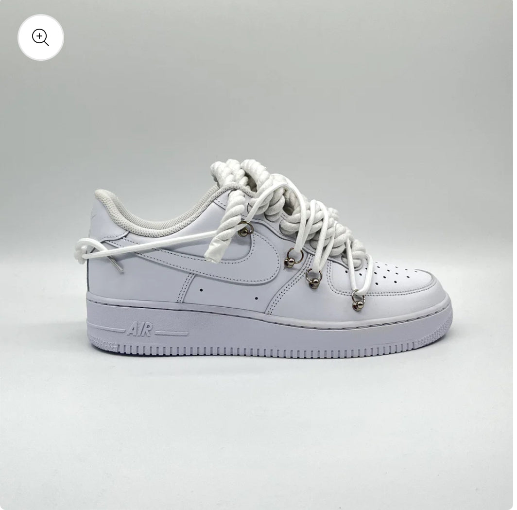 AIR FORCE ONE DOUBLE LACE WHITE